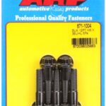 M8 x 1.25 x 35 12pt black oxide bolts (5pcs)