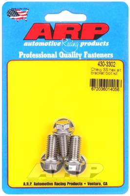 FE047646-8CA2-AEA6-273E-9975277CBBBE Chevy SS hex alternator bracket bolt kit - Image 1