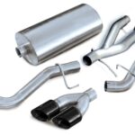 Corsa Cat-Back 3.0" Single Side Twin 4.0" Escalade 02-06
