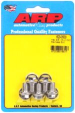 "3/8""-16 x 0.500 hex SS bolts" (5pcs)