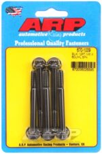 M6 x 1.00 x 60 12pt black oxide bolts (5pcs)