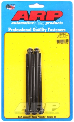 FE69D65C-0461-1FD1-D154-3ECE83906C49 "1/4""-28 x 4.500 hex black oxide bolts" (5pcs) - Image 1