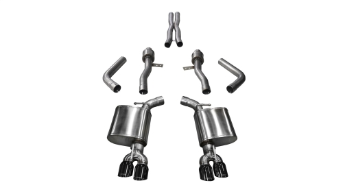 FEAB6D3F-391F-8D32-38D4-29CD00634FE8 Corsa Cat-Back 2.75 Dual Rear Twin 3.5" Challenger 5.7 17-22 - Image 1