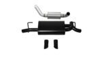 Corsa Axle-Back 2.5" Dual Rear Turn Downs 2.5" Wrangler 3.6