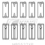 King Main Bearing Shell TOYOTA 4AGE, 4AGZE, 16V 1.6L