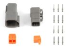 Haltech Plug and Pins Only Set Deutsch DTM-6 Conn (7.5 Amp) - Image 2