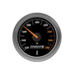 Innovate Analog MTX-A Fluid Temp(oil,water,etc)Gauge Kit,Bla - Image 2
