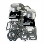 Wiseco Piston Kit Yamaha 650 77.50mm Pro-Lite - Image 2