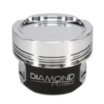 Diamond Piston Kit VW VR6 R32 84.5mm 9.1:1 - Image 5