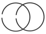 Wiseco Piston Ring Set Half Keystone 1.2mm - Image 3