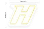 Haltech Neon Sign 600mm x 460mm - EU Plug