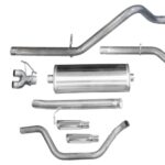 Corsa Cat-Back 3.0" Dual Rear Single 4.0" Silverado V8 09-13