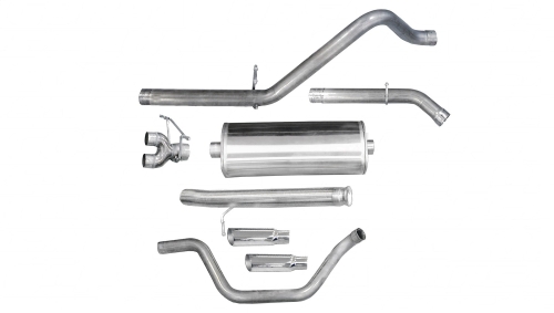 0B9F18CB-C187-2F01-EA6F-5B904504C781 Corsa Cat-Back 3.0" Dual Rear Single 4.0" Silverado V8 09-13 - Image 1