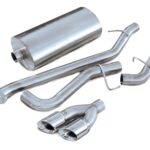 Corsa Cat-Back 3.0" Single Side Twin 4.0" Avalanche 02-06