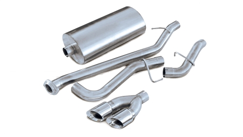 14871E78-4E01-F8DD-8BC2-2347764F5167 Corsa Cat-Back 3.0" Single Side Twin 4.0" Avalanche 02-06 - Image 1