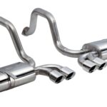 Corsa Axle-Back 2.5" Dual Rear Twin 3.5" Corvette C5 5.7 V8