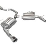Corsa Cat-Back 2.5" Dual Rear Single 4.0" Chrysler 200 11-14