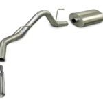 Corsa Cat-Back 3.0" Single Side Single 4" F150 4.6/5.4 05-08