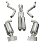 Corsa Cat-Back 2.75" Dual Rear GTX 3"x7" Challenger 6.1 8-10