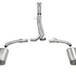 Corsa Cat-Back 2.5" Dual Rear Single 4.0" Taurus SHO 10-19