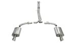 Corsa Cat-Back 2.5" Dual Rear Single 4.0" Taurus SHO 10-19