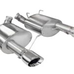 Corsa Axle-Back 3.0" Dual Rear Single 4" Mustang 5.0 '11-14