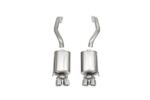 Corsa Axle-Back 2.5" Dual Rear Twin 3.5" Corvette C6 6.2 V8