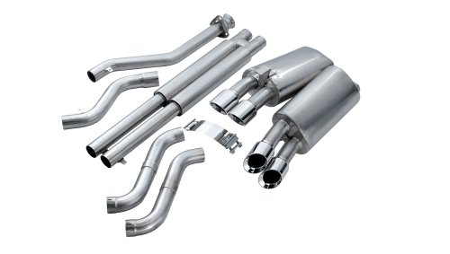 51AB6D46-F638-598A-130F-FC209D3BA6C1 Corsa Cat-Back 2.5" Dual Rear Twin 3.5" Corvette C4 LT1/LT4 - Image 1
