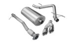 Corsa Cat-Back 3.0" Single Side Twin 4" Silverado 6.2 11-13