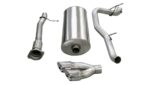 Corsa Cat-Back 3.0" Single Side Twin 4.0" Escalade 07-10