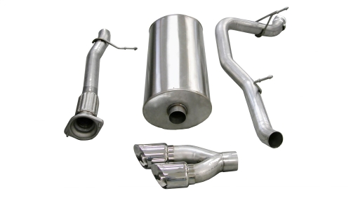 5E8A9643-53F2-6FDB-6EAC-4129A7E1A2C9 Corsa Cat-Back 3.0" Single Side Twin 4.0" Escalade 07-10 - Image 1