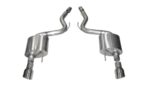 Corsa Axle-Back 3.0" Dual Rear Single 4.5" Mustang 5.0 15-17