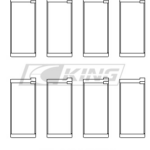 King Conrod Bearing Shell ALFA 105, 105.48 ,AR016 ,AR64104