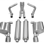 Corsa Cat-Back 2.5" Dual Rear Single 4.5" 300C 5.7 11-14