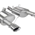 Corsa Axle-Back 3.0" Dual Rear Single 4" Mustang 5.0 '11-14