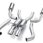 Corsa Cat-Back 3.0" Dual Center Rear Single 4.0" Viper 96-02
