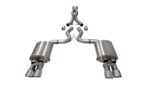 Corsa Cat-Back 3.0" Dual Rear Twin 4.0" Mustang 5.0 18-22