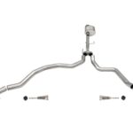 Corsa Cat-Back 3.0" Dual Rear Single 4.0" F150 5.0 21-23