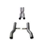 Corsa X-Pipe Resonator Delete Kit 2.75 Charger 6.2/6.4 15-22