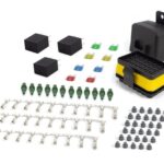 Haltech 28-Way Mini Fuse/Relay Box, Waterproof/ Grid Layout