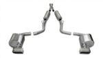 Corsa Cat-Back 2.5" Dual Rear GTX 3"x7" Challenger 5.7 09-10