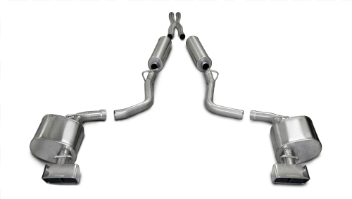 BD86AC66-9C55-97EC-1127-AAB1A0F079A6 Corsa Cat-Back 2.5" Dual Rear GTX 3"x7" Challenger 5.7 09-10 - Image 1