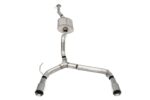 Corsa Cat-Back 2.75" Dual Rear Single 4.0" Bronco 2.7 21-23