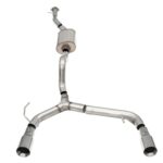 Corsa Cat-Back 2.75" Dual Rear Single 4.0" Bronco 2.3 21-23