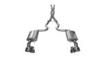 Corsa Cat-Back 3.0" Dual Rear Twin 4.0" Mustang 5.0 15-17