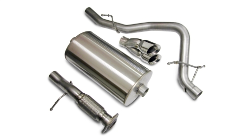 DCB47FDA-FE00-5EE8-B61E-BCA46E05D6B2 Corsa Cat-Back 3.0" Single Rear Twin 4.0" Tahoe/Yukon 07-08 - Image 1