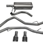 Corsa Cat-Back 3.0" Dual Rear Single 4.5" Dodge Ram 09-20