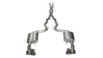 Corsa Cat-Back 3.0" Dual Rear Twin 4.0" Mustang 5.0 15-17