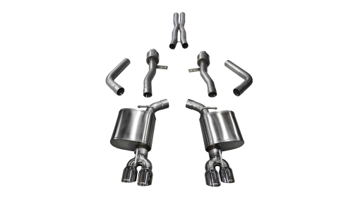 FAF8F8D5-B983-E45B-1E6F-65282D966F5C Corsa Cat-Back 2.75 Dual Rear Twin 3.5" Challenger 5.7 17-22 - Image 1